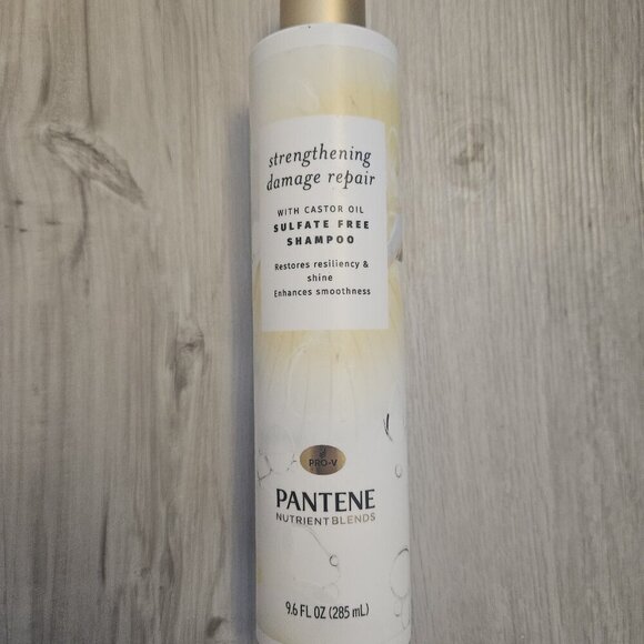 Pantene Nutrient Blends Sulfate Free Castor Oil Shampoo for Damage Repair - 9.6 - Picture 5 of 8